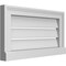 Ekena Millwork Vertical Surface Mount PVC Gable Vent: Functional, w/ 2"W x 2"P Brickmould Sill Frame, 22"W x 12"H GVPVE22X1203SF - alternate 3